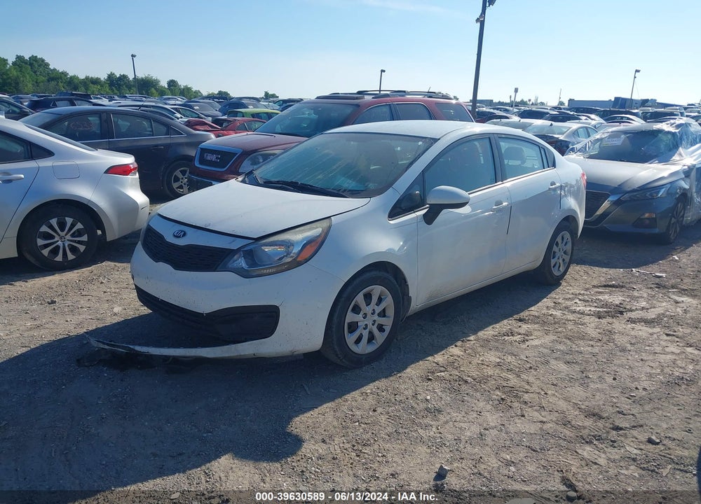 2015 KIA RIO LX VIN: KNADM4A31F6515758