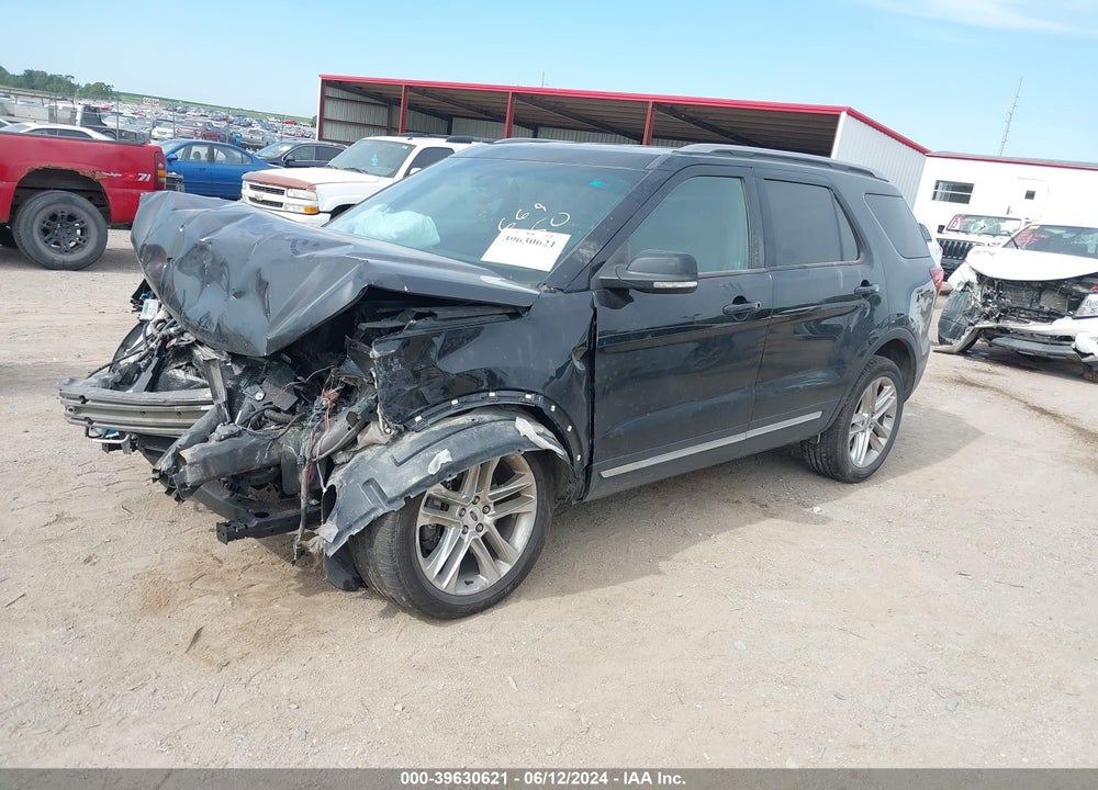 2017 FORD EXPLORER XLT VIN: 1FM5K8D87HGA03619