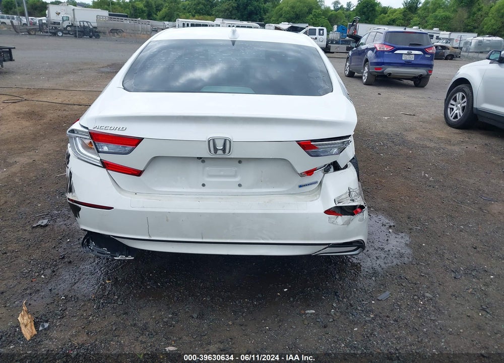 2019 HONDA ACCORD HYBRID VIN: 1HGCV3F16KA012491