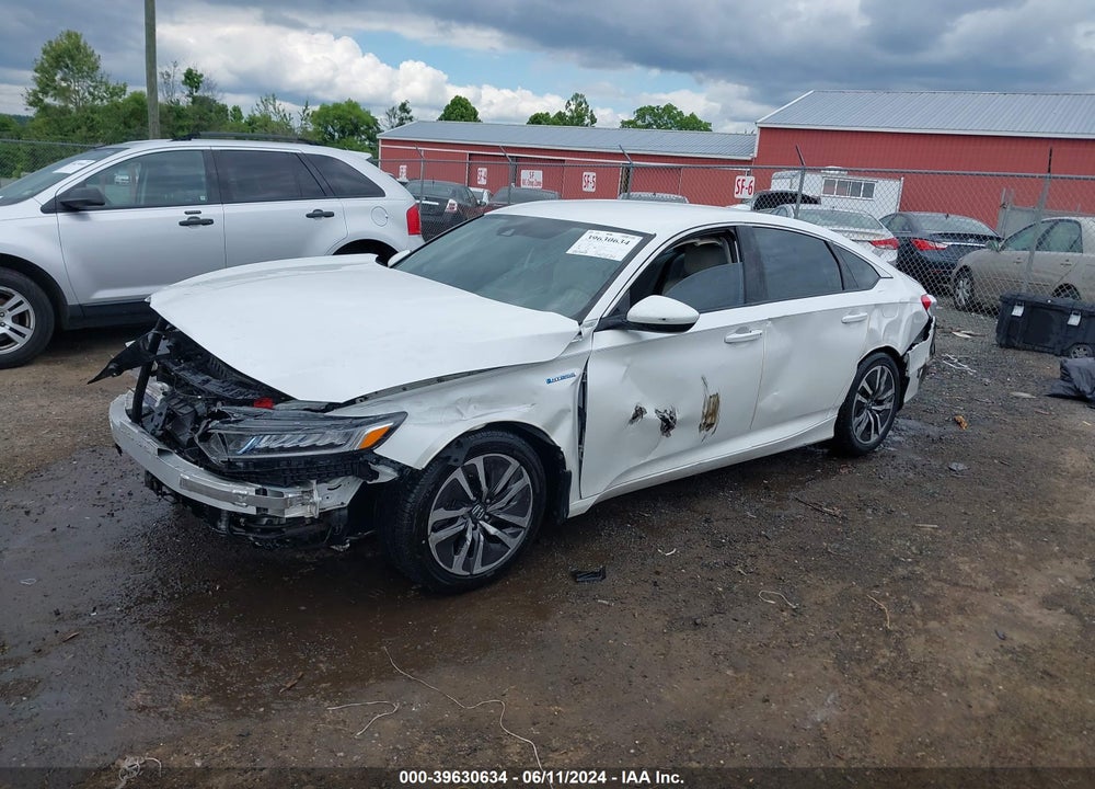 2019 HONDA ACCORD HYBRID VIN: 1HGCV3F16KA012491