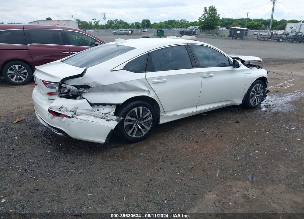 2019 HONDA ACCORD HYBRID VIN: 1HGCV3F16KA012491