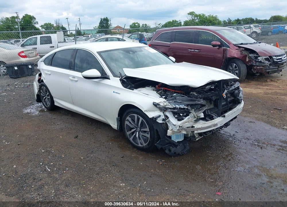 2019 HONDA ACCORD HYBRID VIN: 1HGCV3F16KA012491