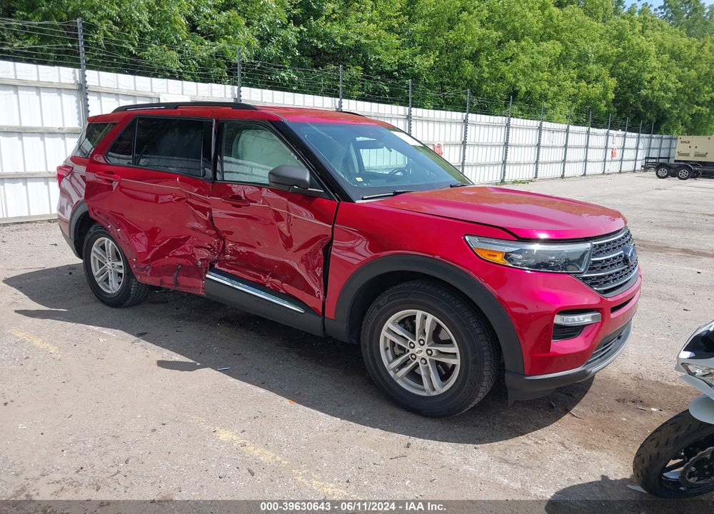 2021 FORD EXPLORER XLT VIN: 1FMSK8DH4MGA49700