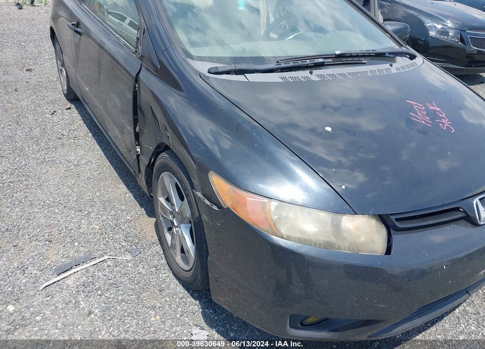 2006 HONDA CIVIC EX VIN: 2HGFG11826H568661