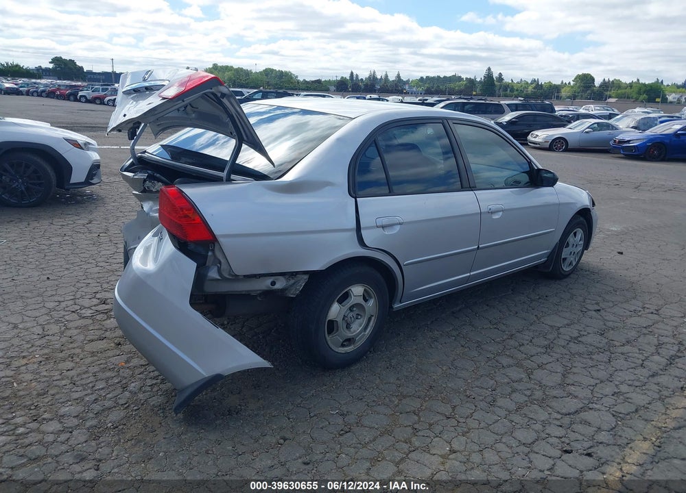2003 HONDA CIVIC LX VIN: JHMES16543S000390