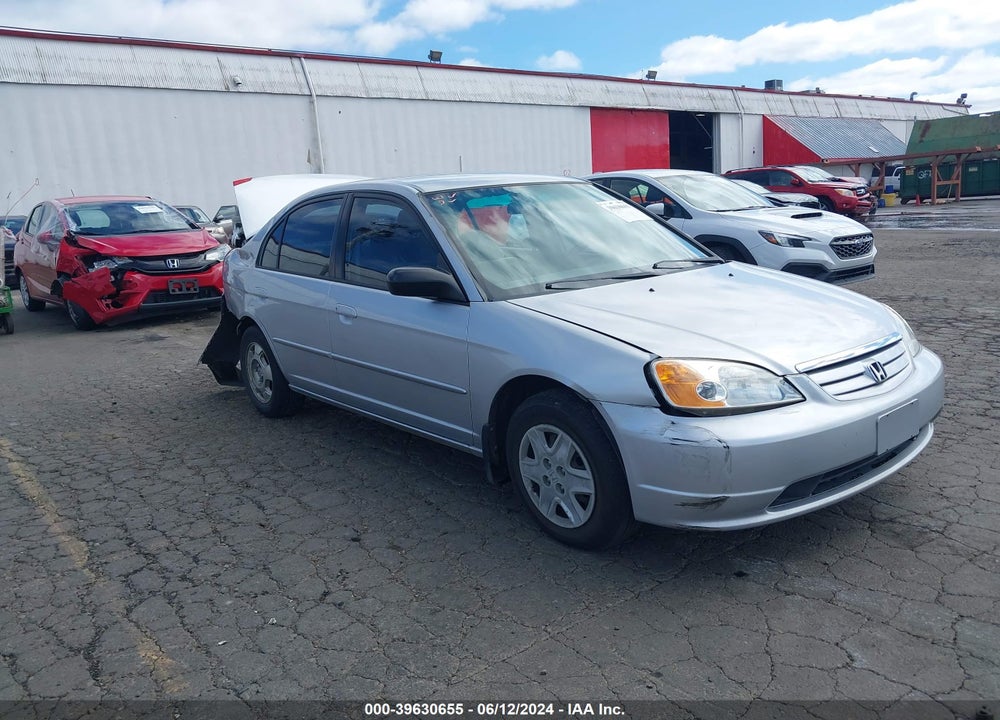 2003 HONDA CIVIC LX VIN: JHMES16543S000390