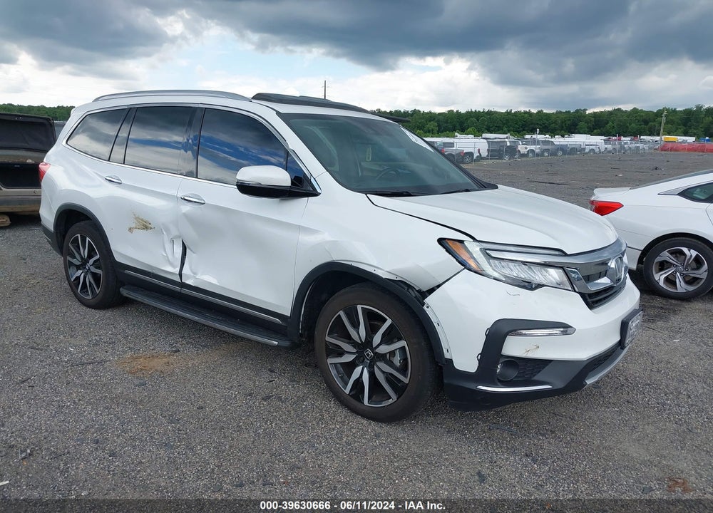 2021 HONDA PILOT AWD ELITE VIN: 5FNYF6H09MB057801