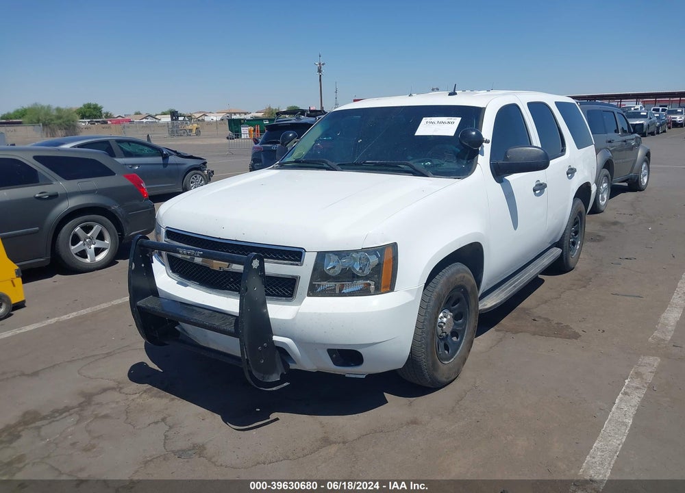 2009 CHEVROLET TAHOE POLICE VIN: 1GNEC03089R276306