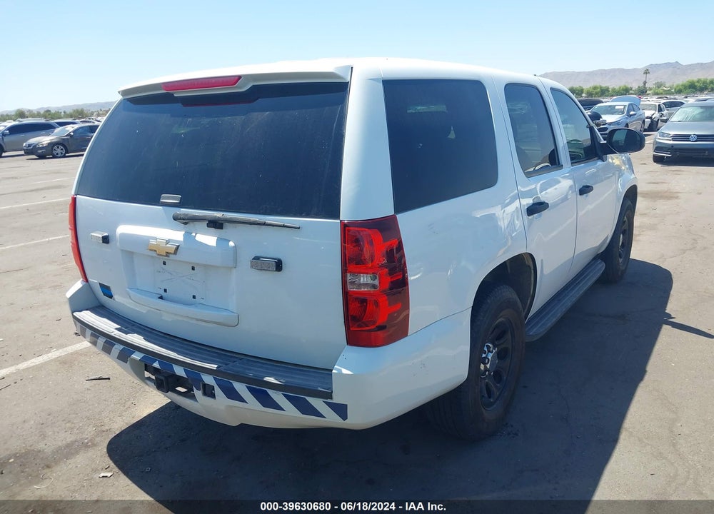 2009 CHEVROLET TAHOE POLICE VIN: 1GNEC03089R276306