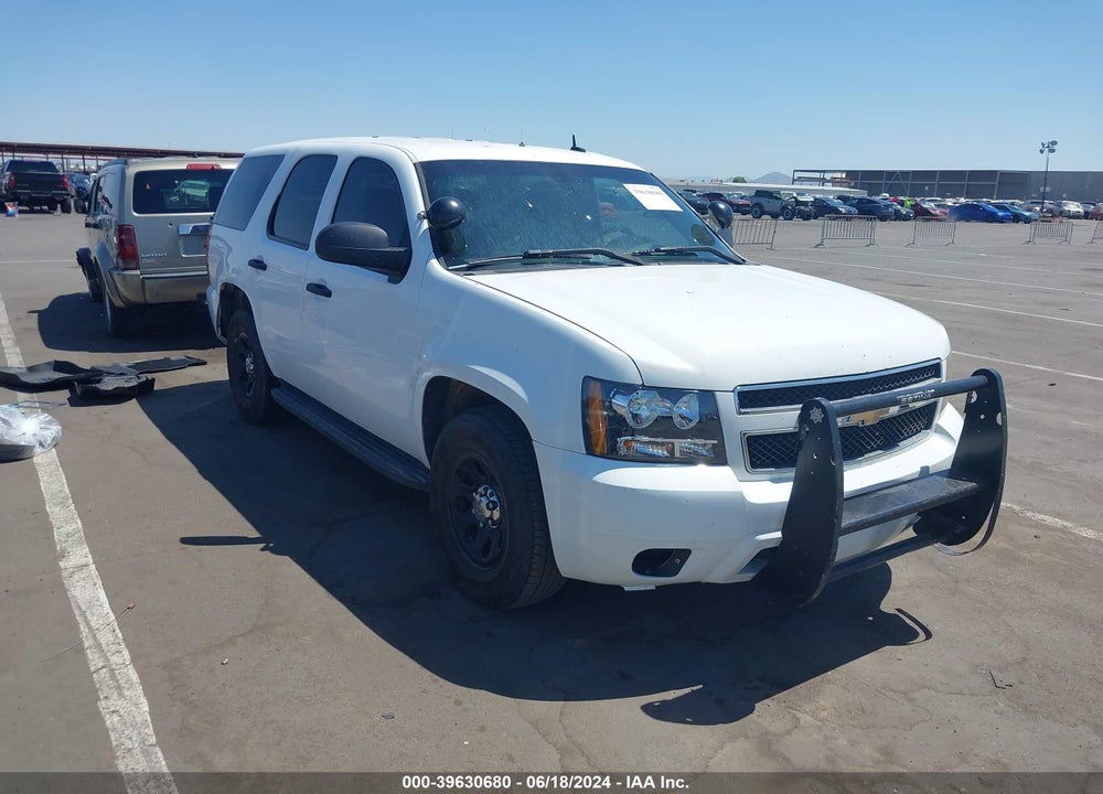 2009 CHEVROLET TAHOE POLICE VIN: 1GNEC03089R276306