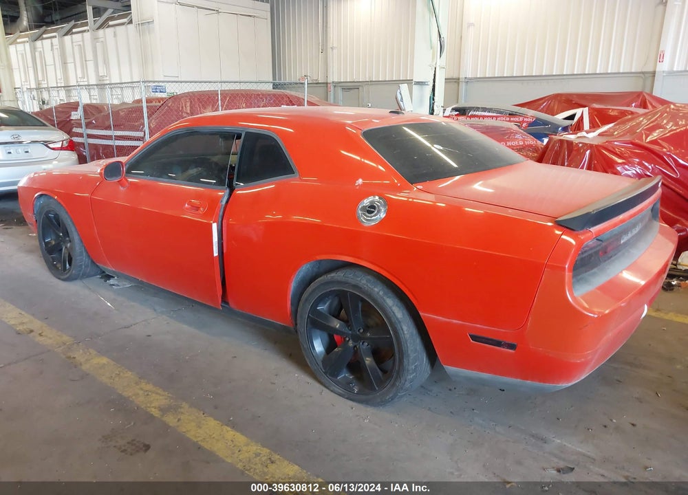 2009 DODGE CHALLENGER SRT8 VIN: 2B3LJ74W99H563673