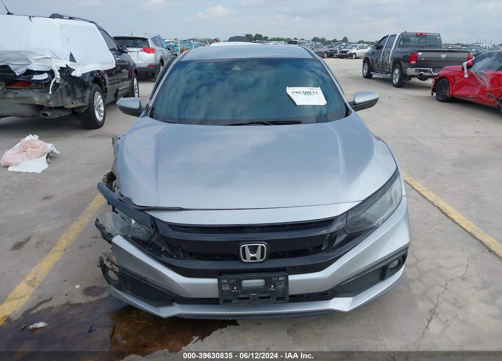 2020 HONDA CIVIC SPORT VIN: 2HGFC2F86LH508629