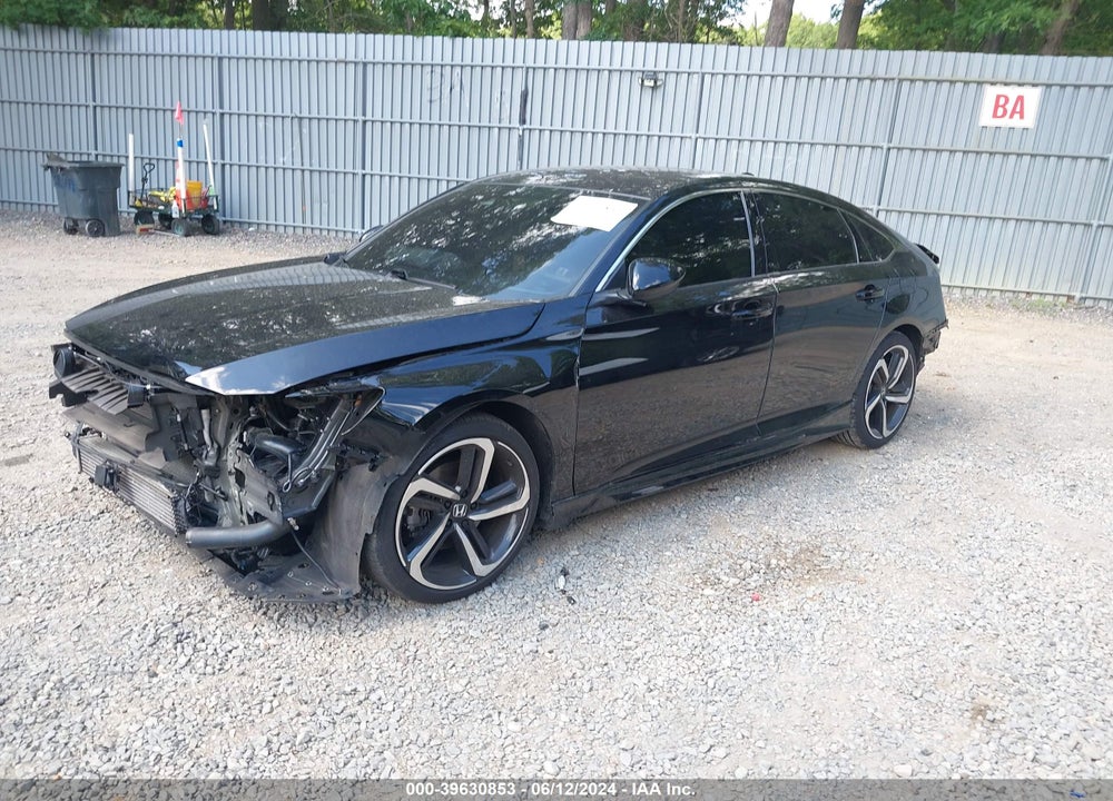 2022 HONDA ACCORD SPORT 2.0T VIN: 1HGCV2F30NA023843