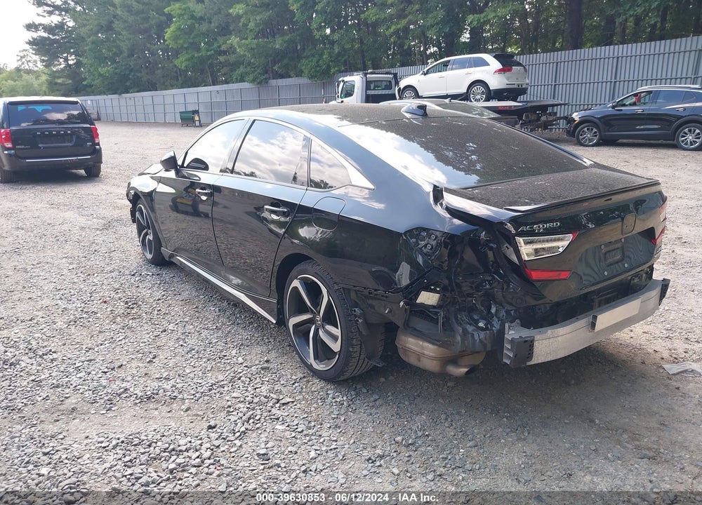 2022 HONDA ACCORD SPORT 2.0T VIN: 1HGCV2F30NA023843