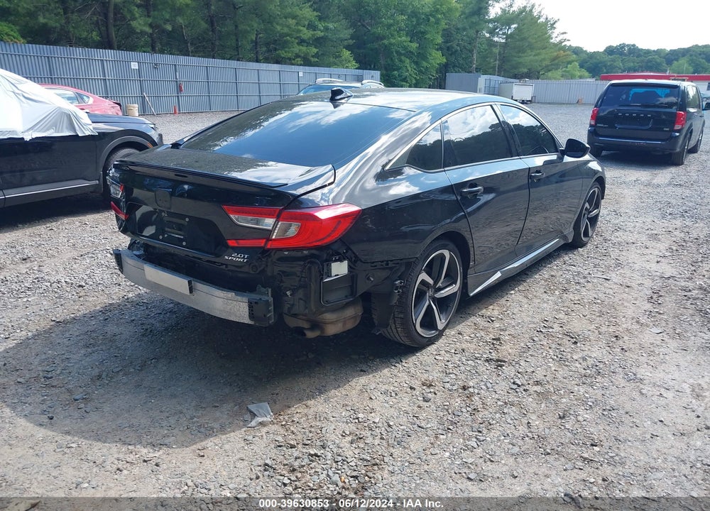 2022 HONDA ACCORD SPORT 2.0T VIN: 1HGCV2F30NA023843