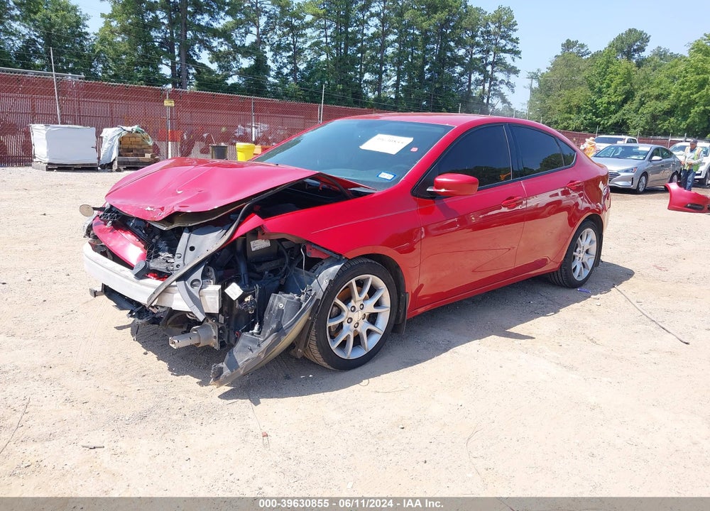 2013 DODGE DART SXT VIN: 1C3CDFBA7DD343109