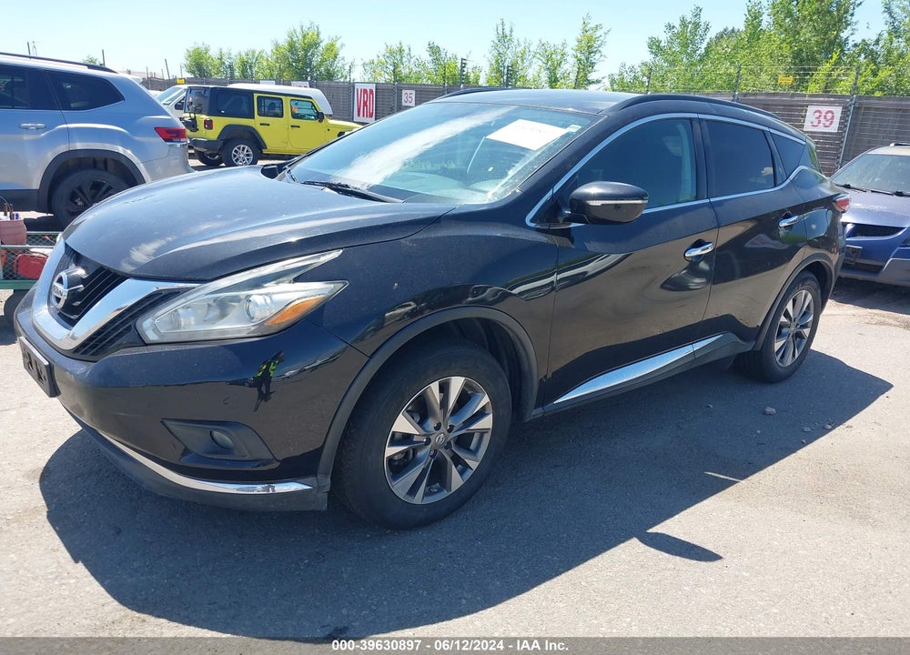 2015 NISSAN MURANO SV VIN: 5N1AZ2MG1FN266910