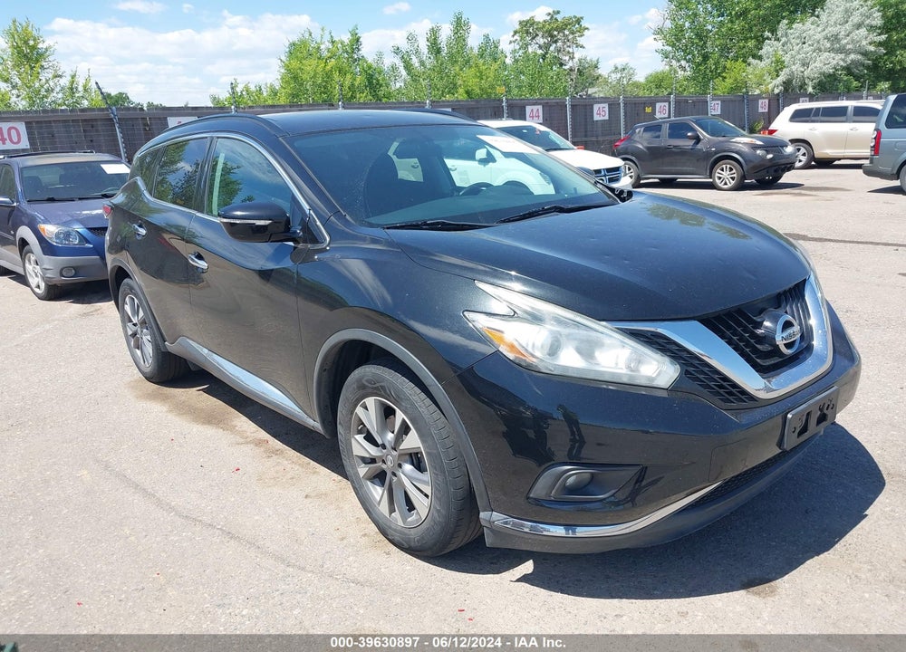 2015 NISSAN MURANO SV VIN: 5N1AZ2MG1FN266910
