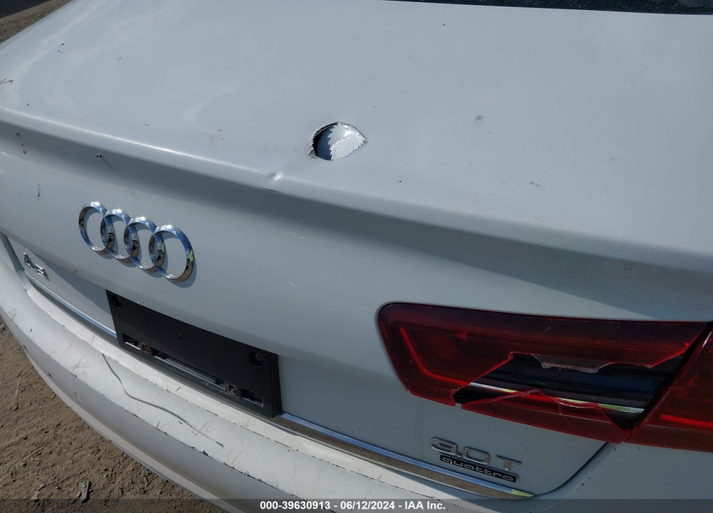 2016 AUDI A6 3.0T PREMIUM PLUS VIN: WAUHGAFC7GN112021