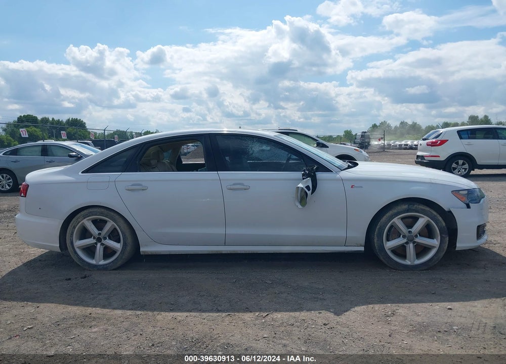 2016 AUDI A6 3.0T PREMIUM PLUS VIN: WAUHGAFC7GN112021