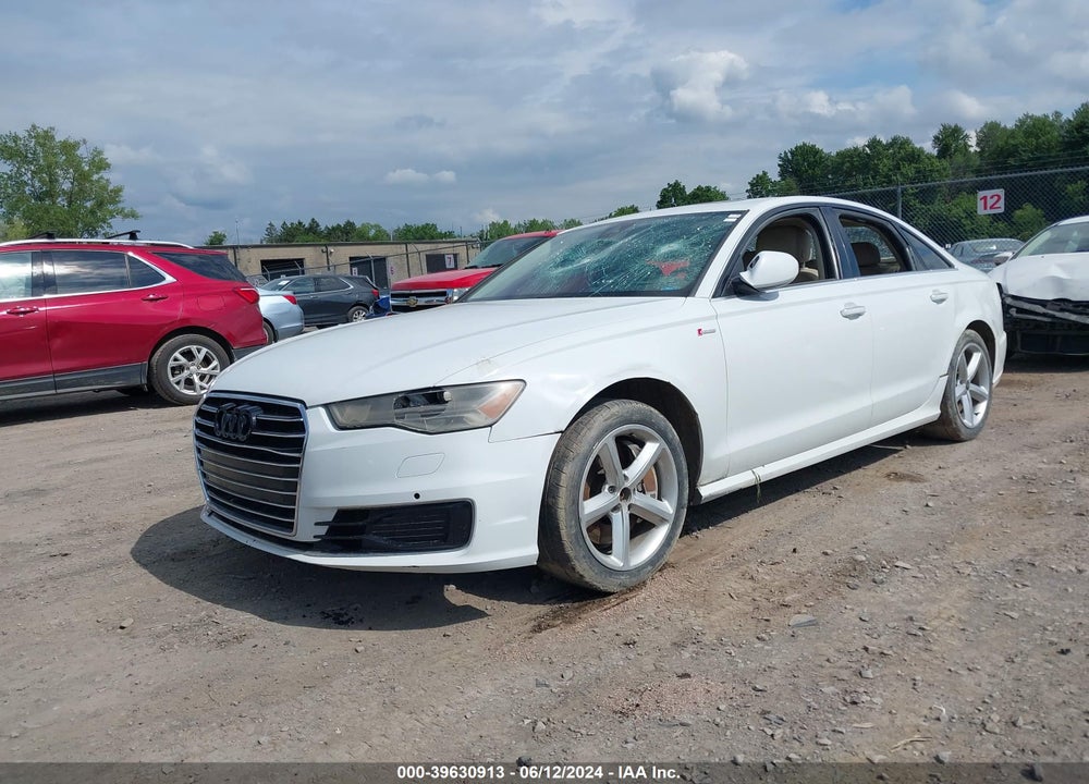 2016 AUDI A6 3.0T PREMIUM PLUS VIN: WAUHGAFC7GN112021