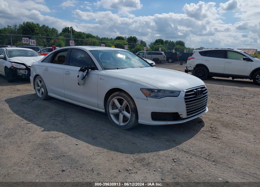 2016 AUDI A6 3.0T PREMIUM PLUS VIN: WAUHGAFC7GN112021