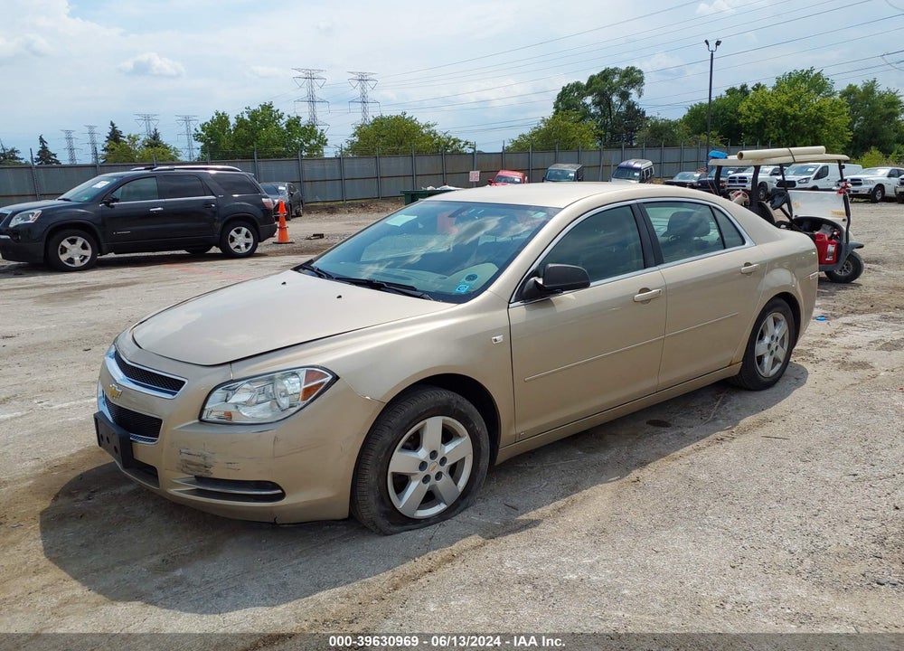 2008 CHEVROLET MALIBU LS VIN: 1G1ZG57B98F169930
