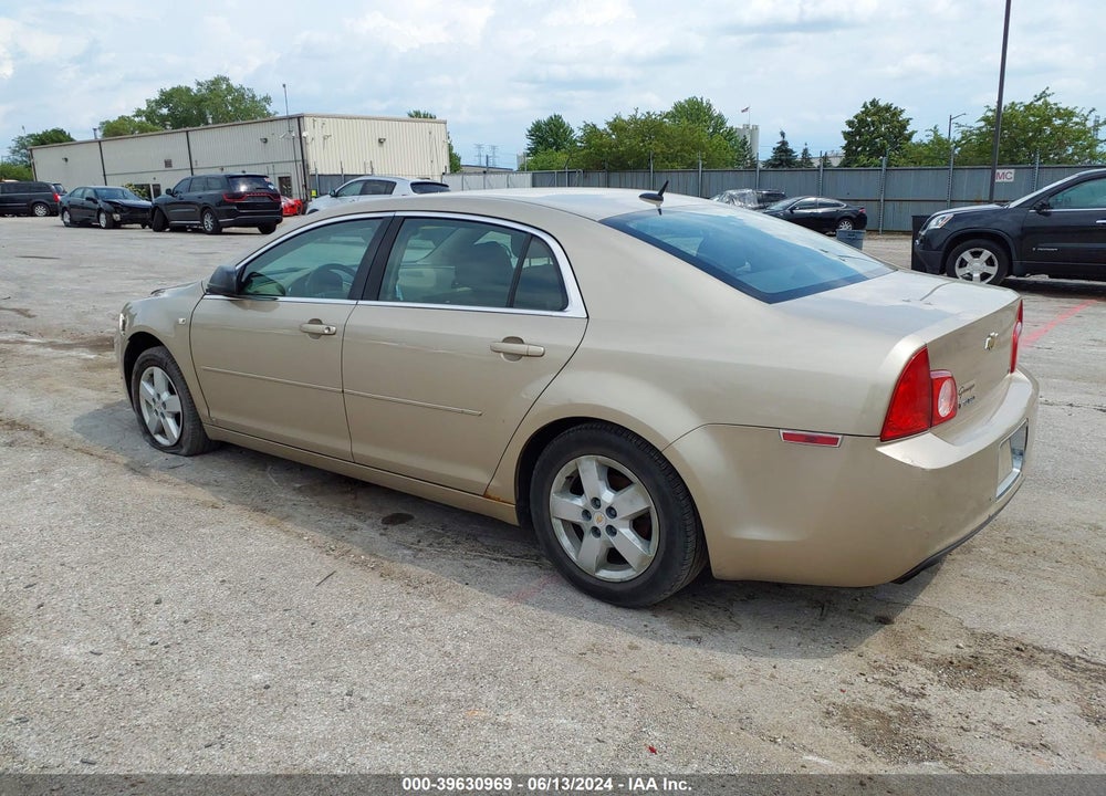 2008 CHEVROLET MALIBU LS VIN: 1G1ZG57B98F169930