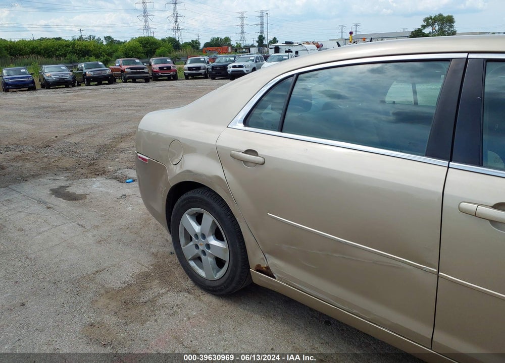 2008 CHEVROLET MALIBU LS VIN: 1G1ZG57B98F169930