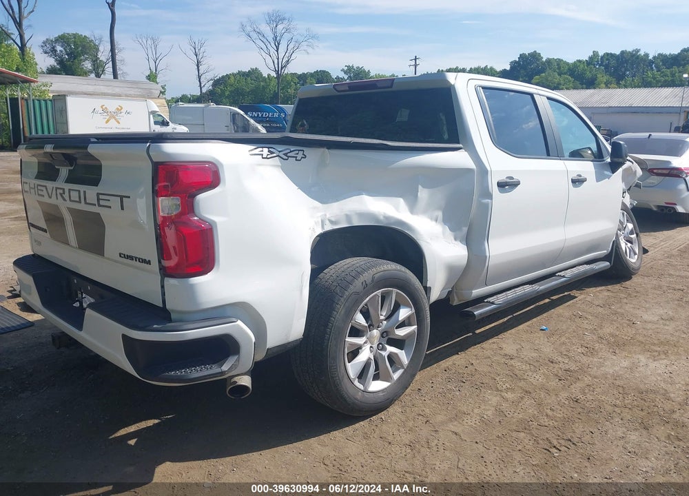2020 CHEVROLET SILVERADO 1500 4WD SHORT BED CUSTOM VIN: 3GCPYBEH7LG454795
