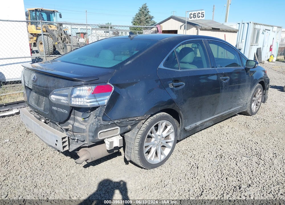 2010 LEXUS HS 250H VIN: JTHBB1BA6A2021129