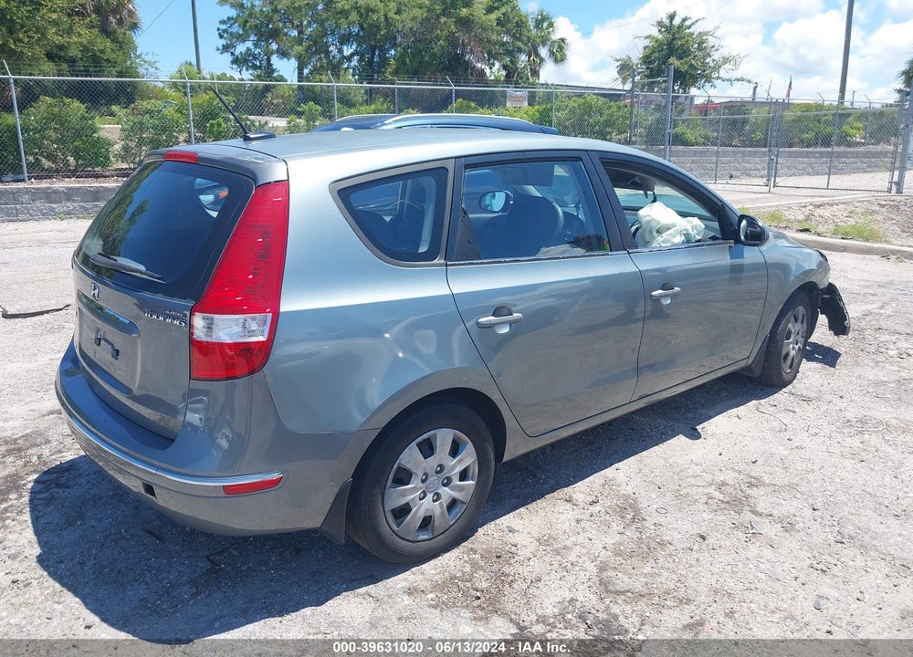 2011 HYUNDAI ELANTRA TOURING GLS VIN: KMHDB8AE1BU087709