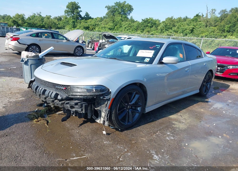 2021 DODGE CHARGER GT RWD VIN: 2C3CDXHG6MH574880