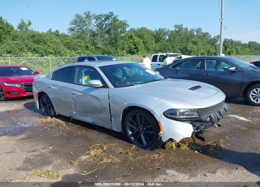 2021 DODGE CHARGER GT RWD VIN: 2C3CDXHG6MH574880