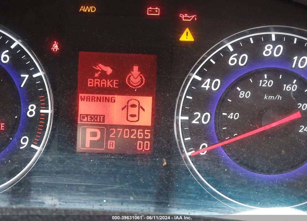 2008 INFINITI G35X VIN: JNKBV61F48M271551