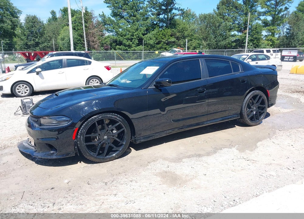2022 DODGE CHARGER GT RWD VIN: 2C3CDXHG8NH150148
