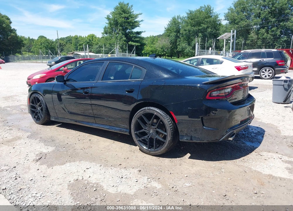 2022 DODGE CHARGER GT RWD VIN: 2C3CDXHG8NH150148