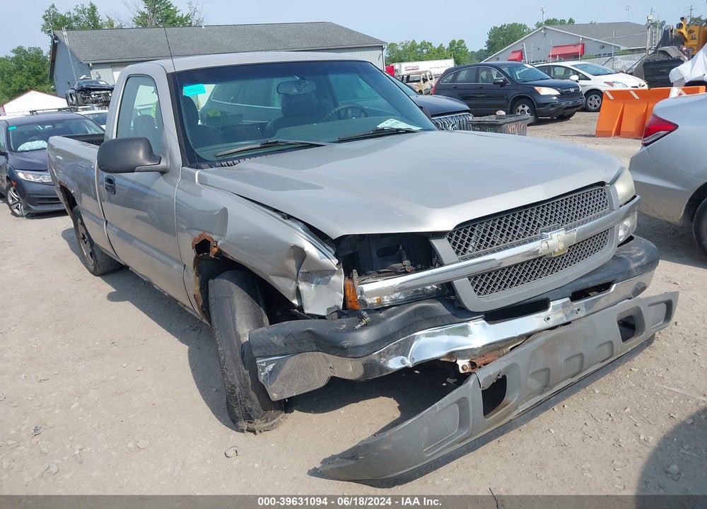 2005 CHEVROLET SILVERADO 1500 WORK TRUCK VIN: 1GCEC14V45Z352252