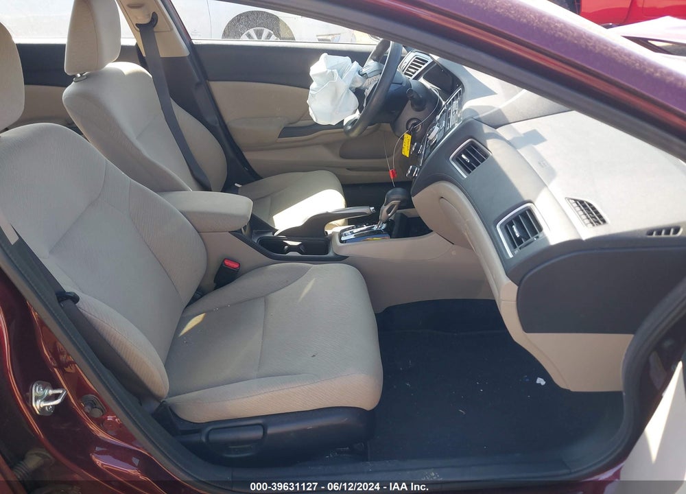 2013 HONDA CIVIC LX VIN: 19XFB2F53DE071743