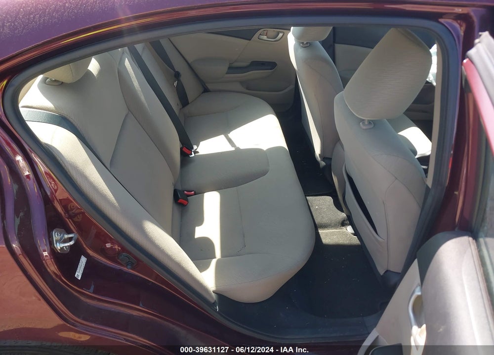 2013 HONDA CIVIC LX VIN: 19XFB2F53DE071743