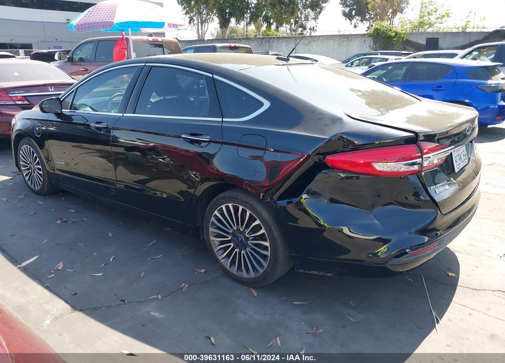2017 FORD FUSION ENERGI SE LUXURY VIN: 3FA6P0PU1HR284383