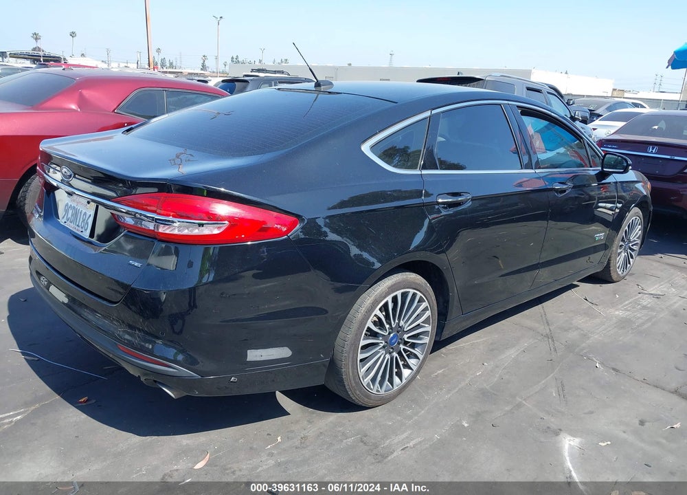 2017 FORD FUSION ENERGI SE LUXURY VIN: 3FA6P0PU1HR284383