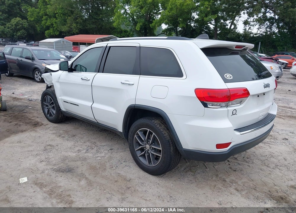 2017 JEEP GRAND CHEROKEE LIMITED 4X2 VIN: 1C4RJEBG7HC868292