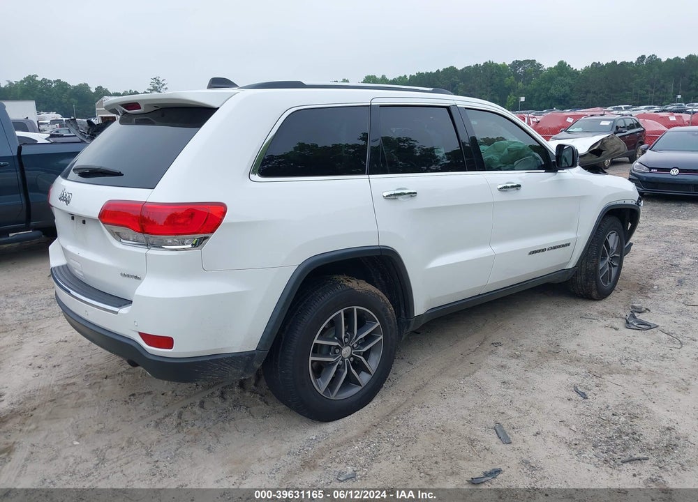 2017 JEEP GRAND CHEROKEE LIMITED 4X2 VIN: 1C4RJEBG7HC868292