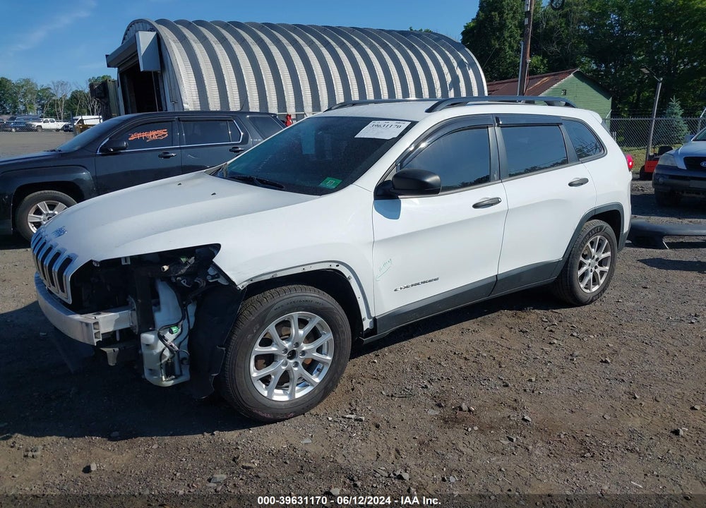 2015 JEEP CHEROKEE SPORT VIN: 1C4PJMAB8FW595107