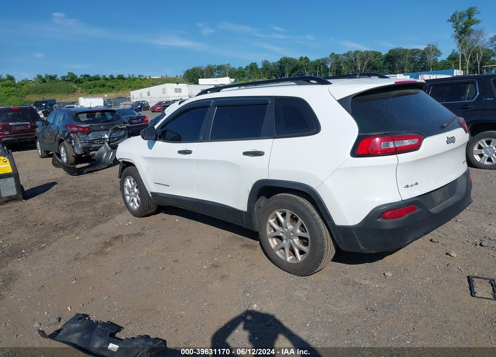 2015 JEEP CHEROKEE SPORT VIN: 1C4PJMAB8FW595107
