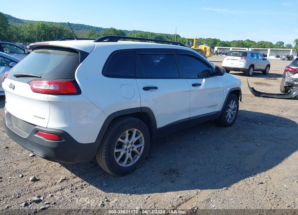 2015 JEEP CHEROKEE SPORT VIN: 1C4PJMAB8FW595107