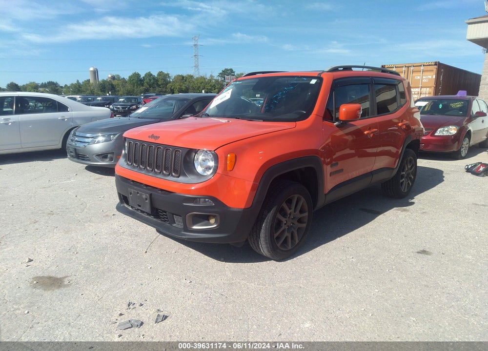 2016 JEEP RENEGADE 75TH ANNIVERSARY VIN: ZACCJBBT0GPD03295