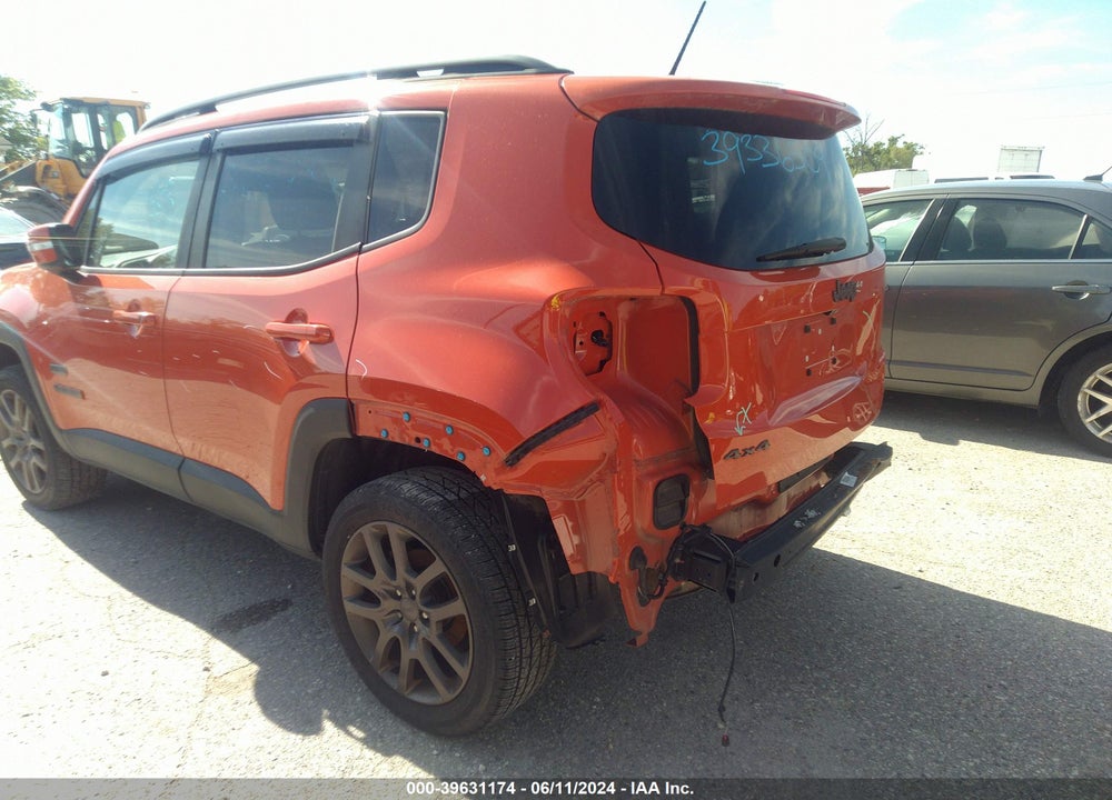 2016 JEEP RENEGADE 75TH ANNIVERSARY VIN: ZACCJBBT0GPD03295