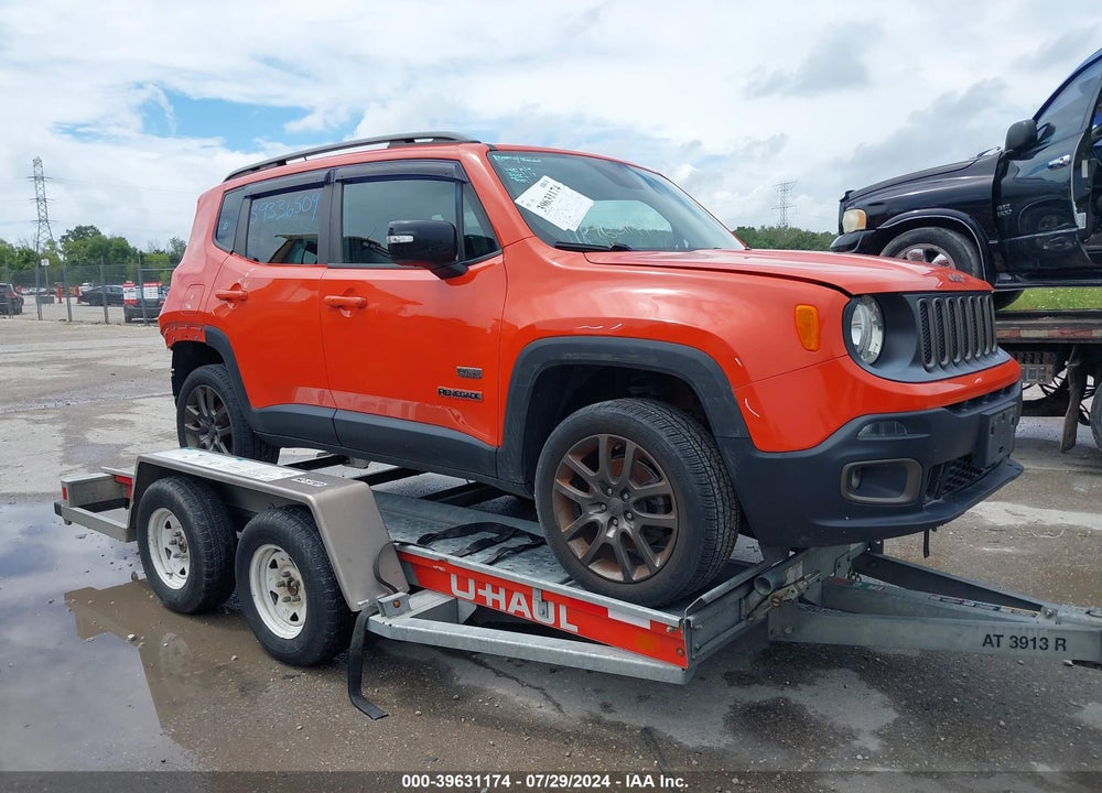 2016 JEEP RENEGADE 75TH ANNIVERSARY VIN: ZACCJBBT0GPD03295